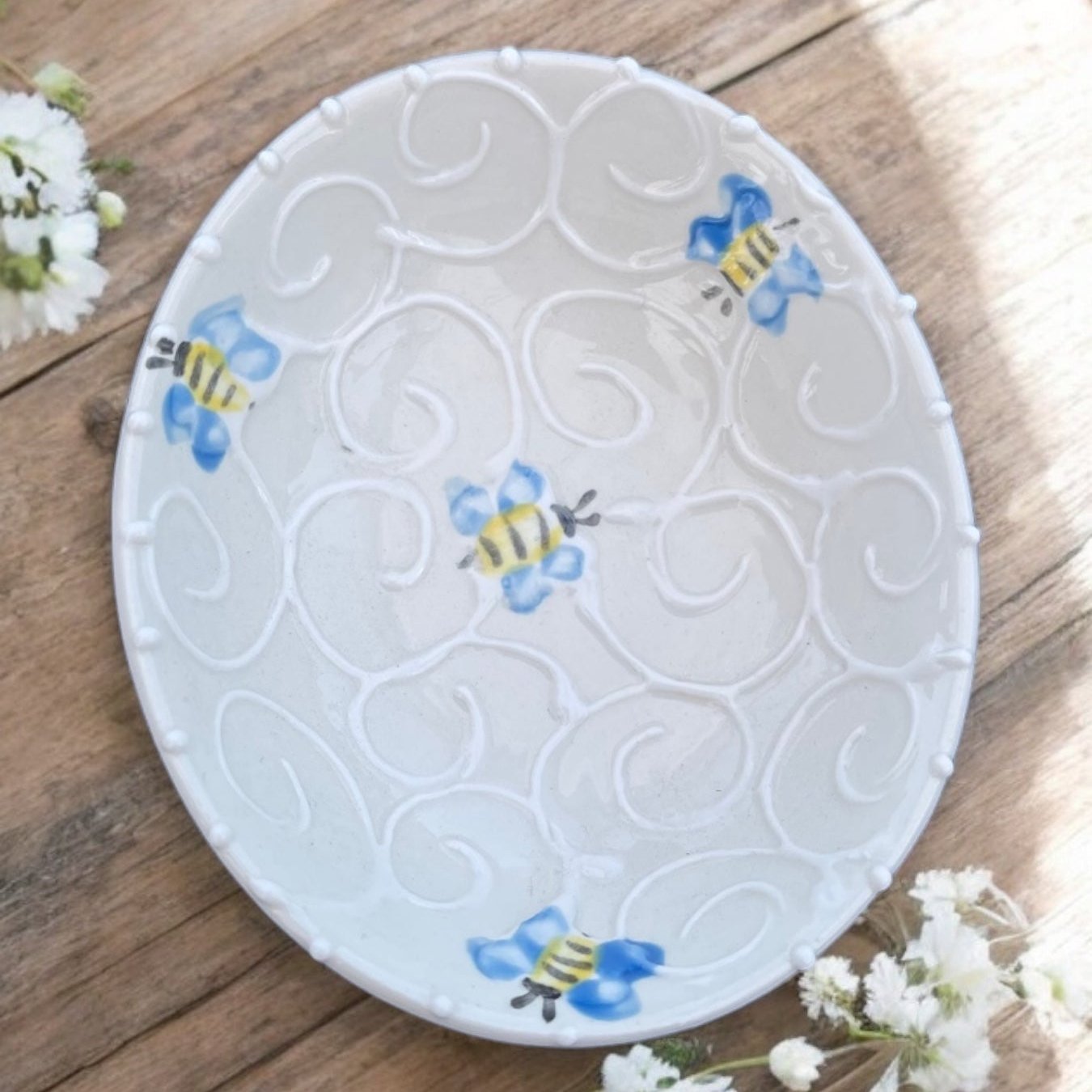 Small Oval Charcuterie bowl