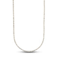 Men's Moissanite Diamond Tennis Chain in Yellow Gold Vermeil - 2mm