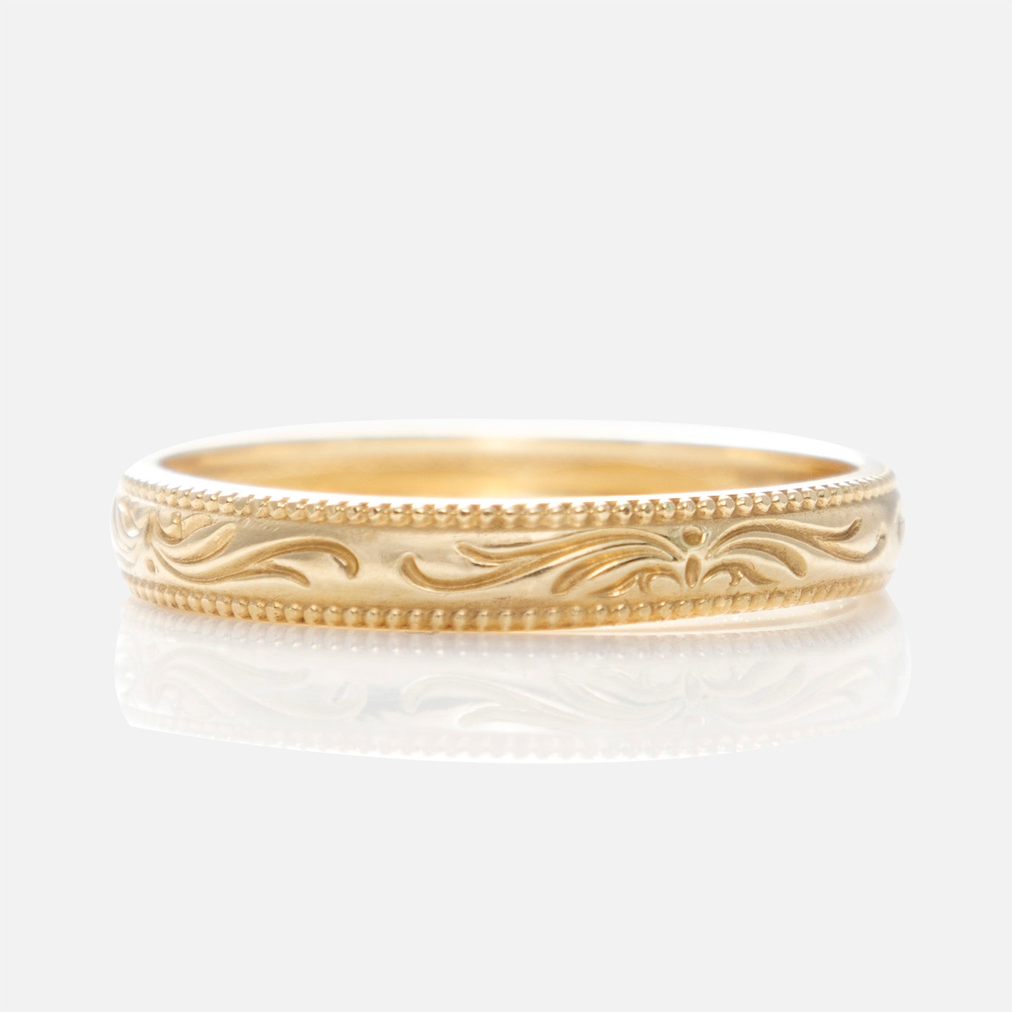 Solid Gold Filigree Ring Last Chance Sizes