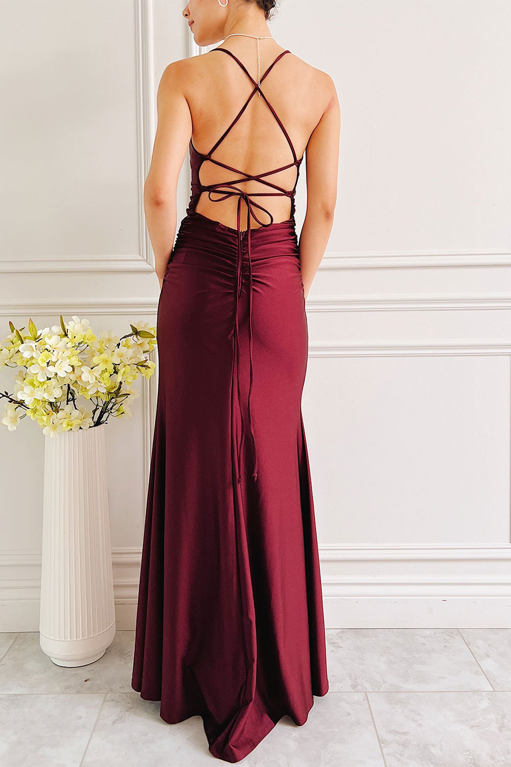 Sonia Sage | Mermaid Maxi Dress with Slit