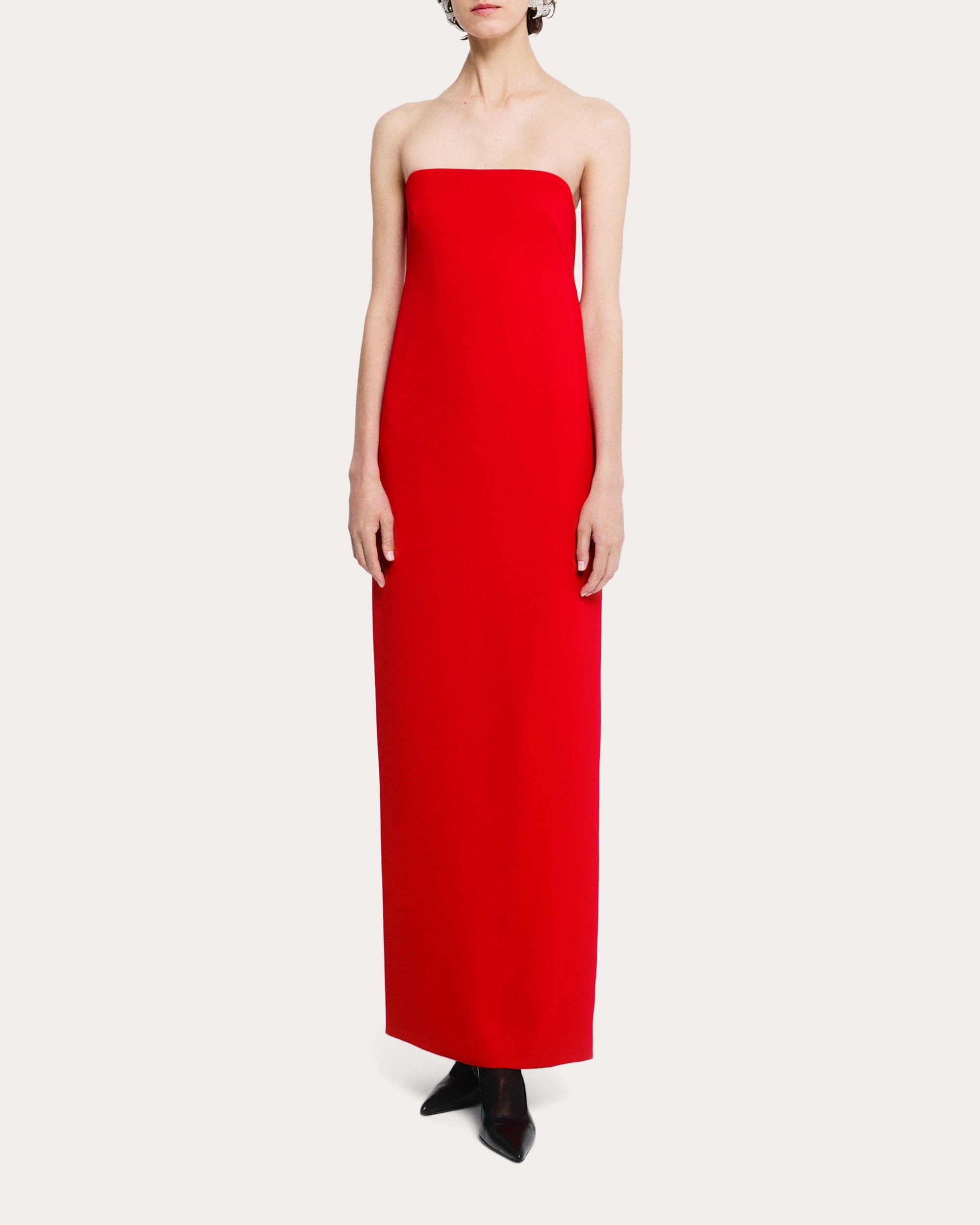 Crepe Maxi Dress