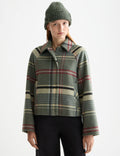 Boxy shirt jacket