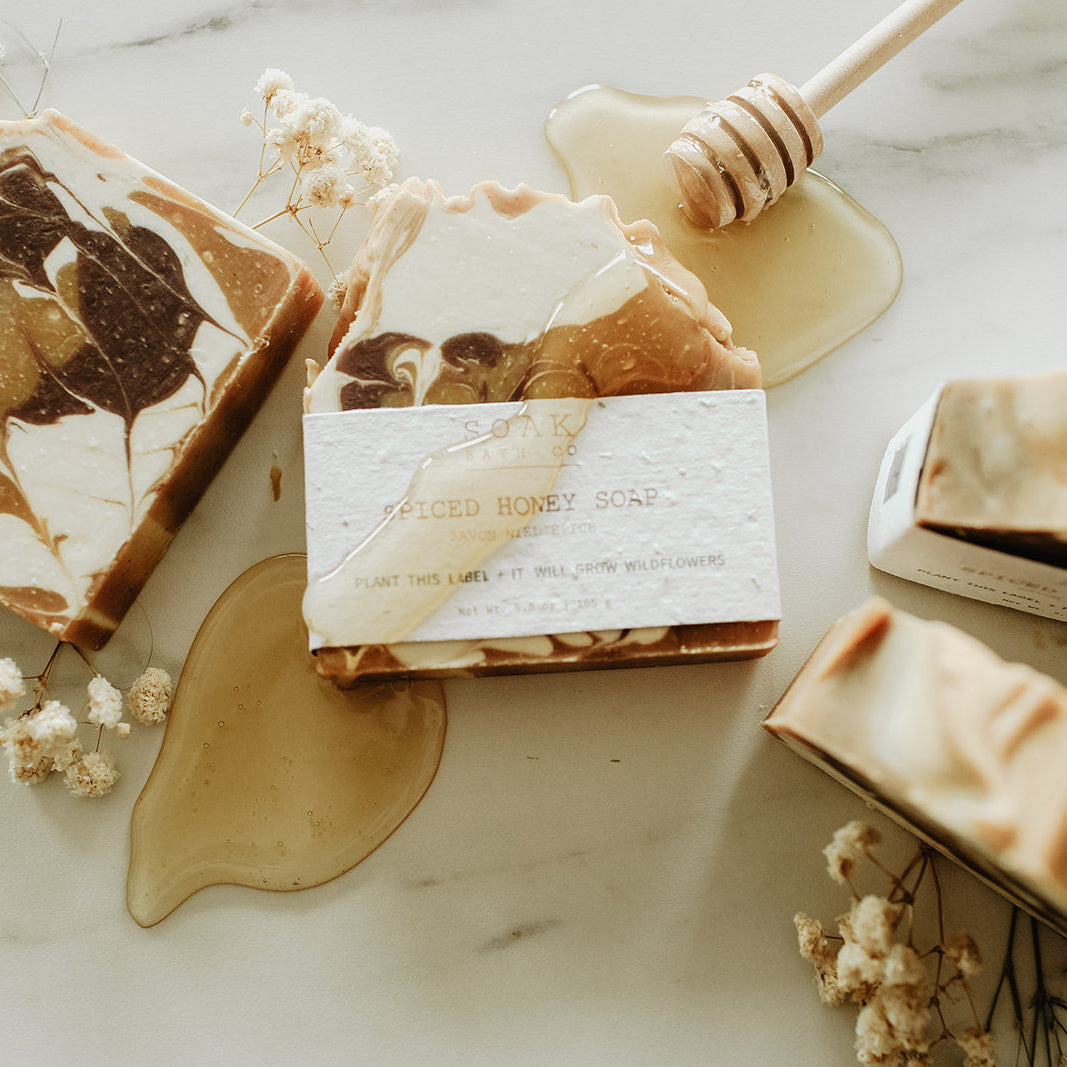 Spiced Honey Soap Bar - Made In Canada