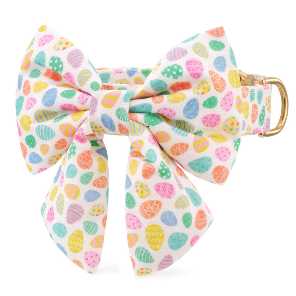 Easter Eggs Lady Bow Collar