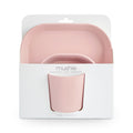 Mushie Square Dinnerware Set - Blush