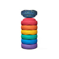 Stapelstein Spring Special Mini Rainbow Classic - Set of 7