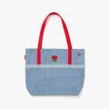 Strawberry Market Tote Bag
