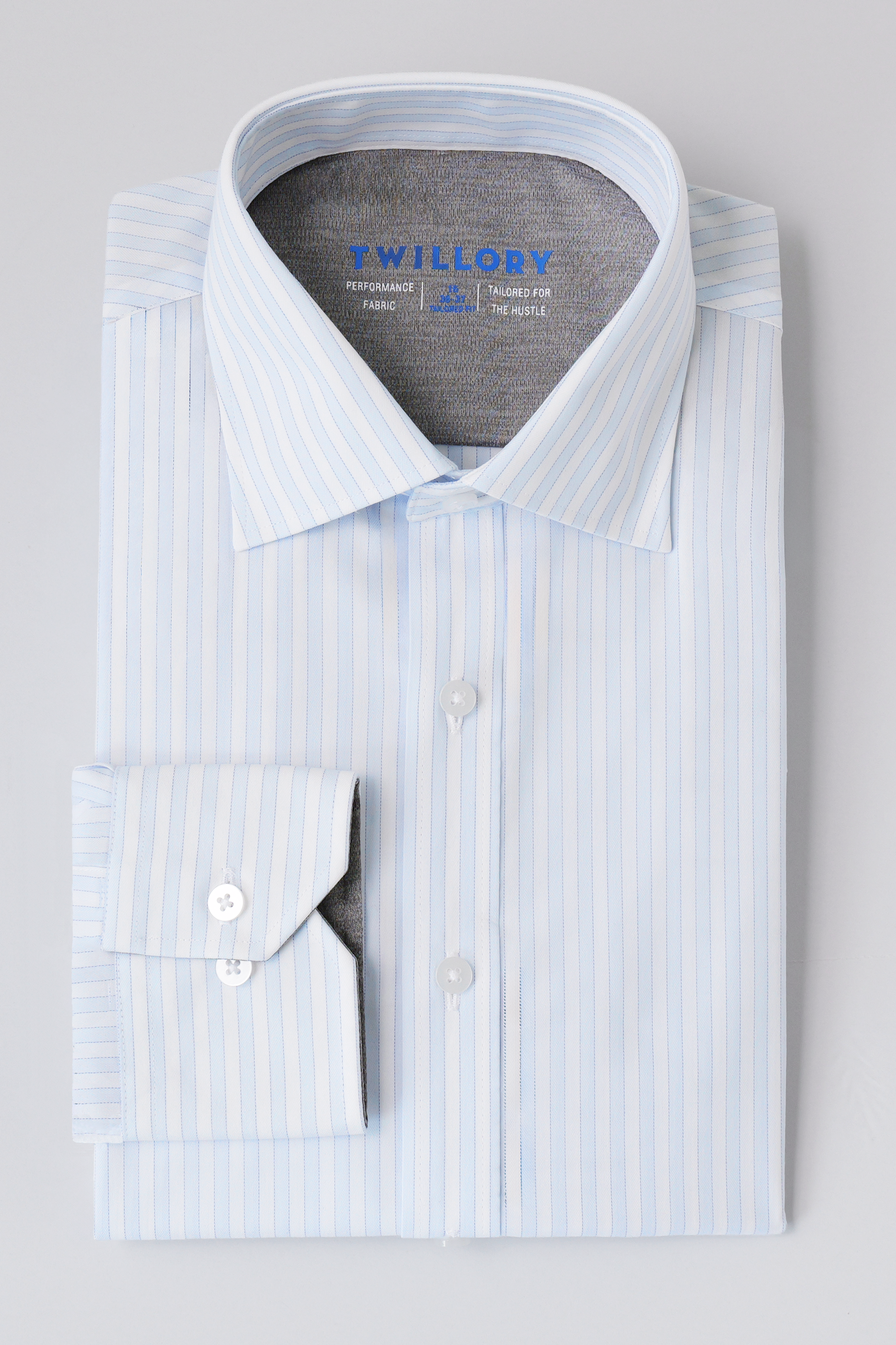 Leader Stripe // Dashed Blue