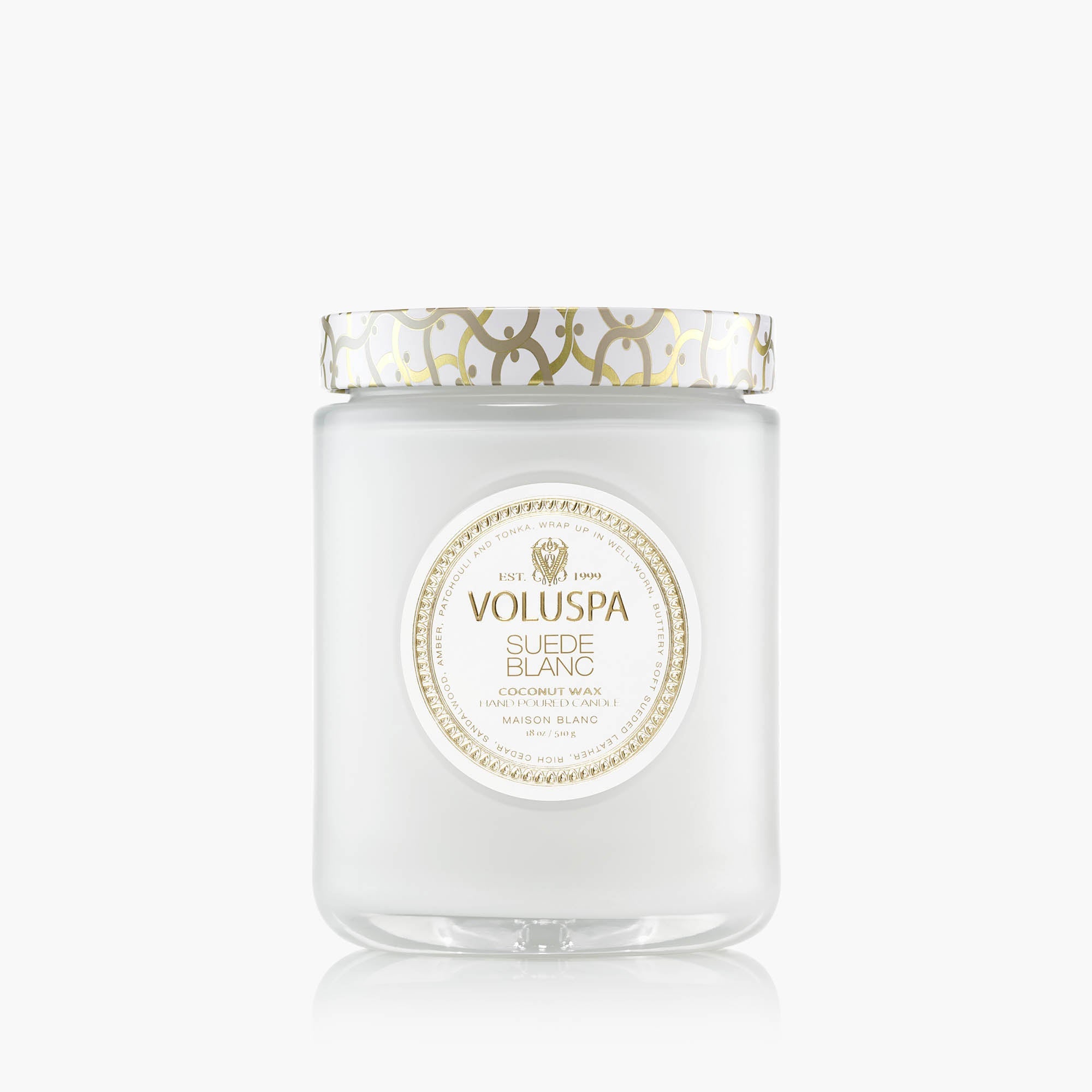 Suede Blanc - Large Jar Candle