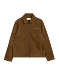 Suede Hardwick Jacket Suede Taupe