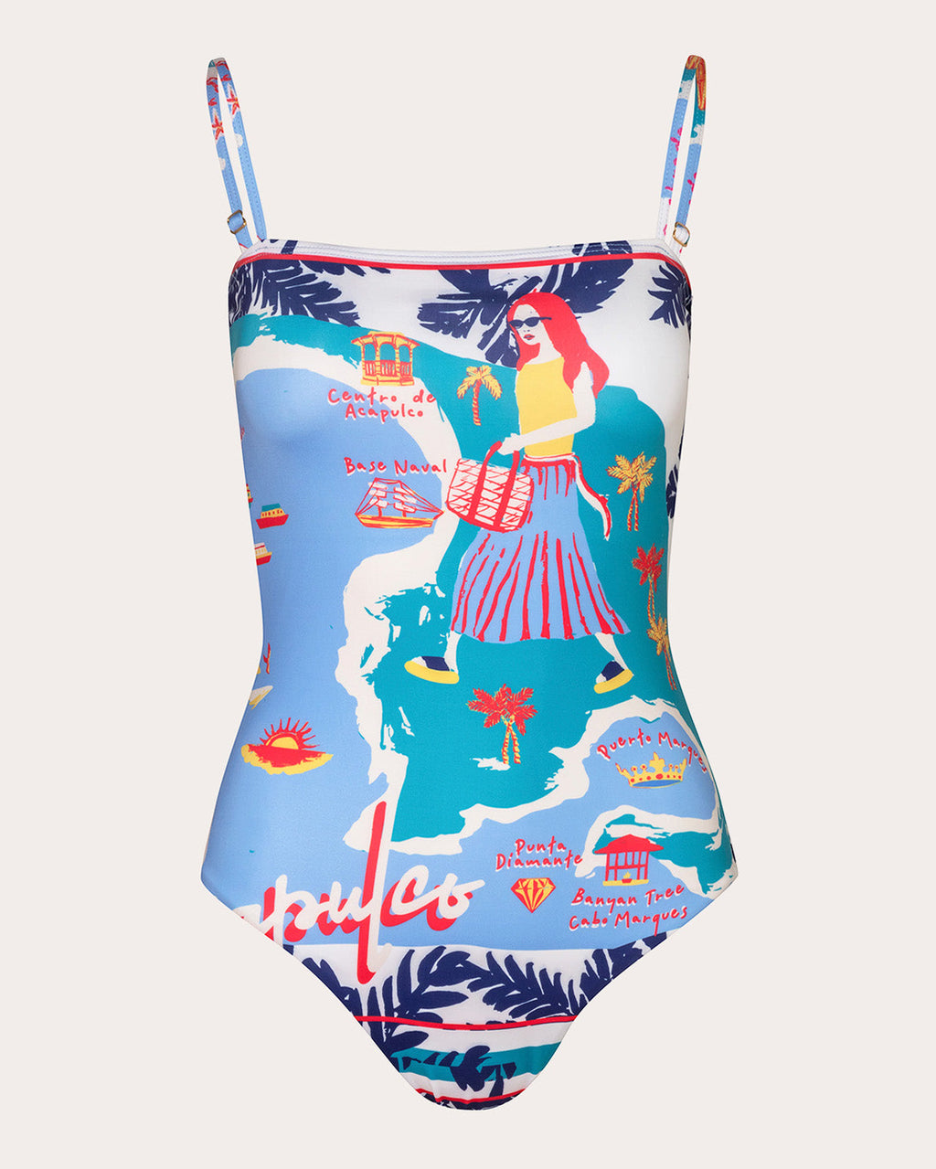 Sumatra Acapulco Printed One-Piece