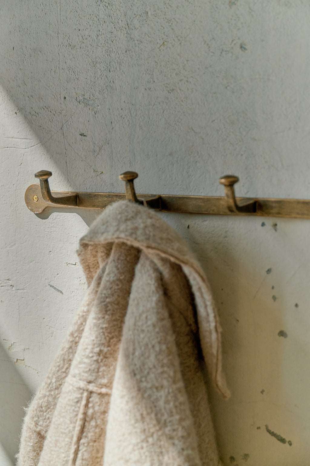 Hammered Iron Wall Hooks