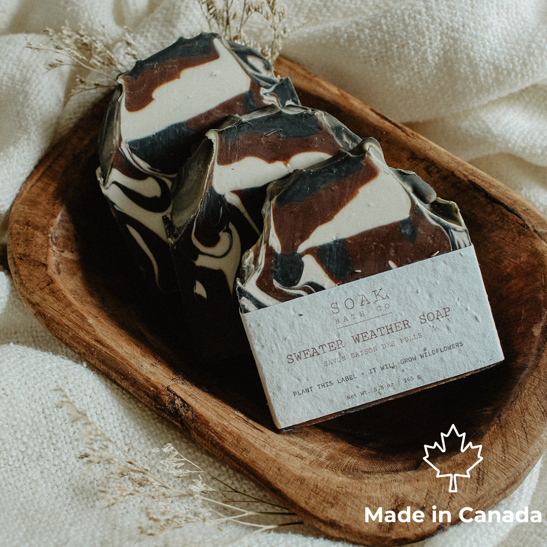 Sweater Weather Soap Bar - Canadian Made