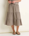 Sunkissed Tiered Midi Skirt