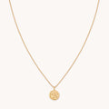 Taurus Zodiac Pendant Necklace in Gold
