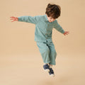 Soft Corduroy Oversized Shirt & Trousers Outfit