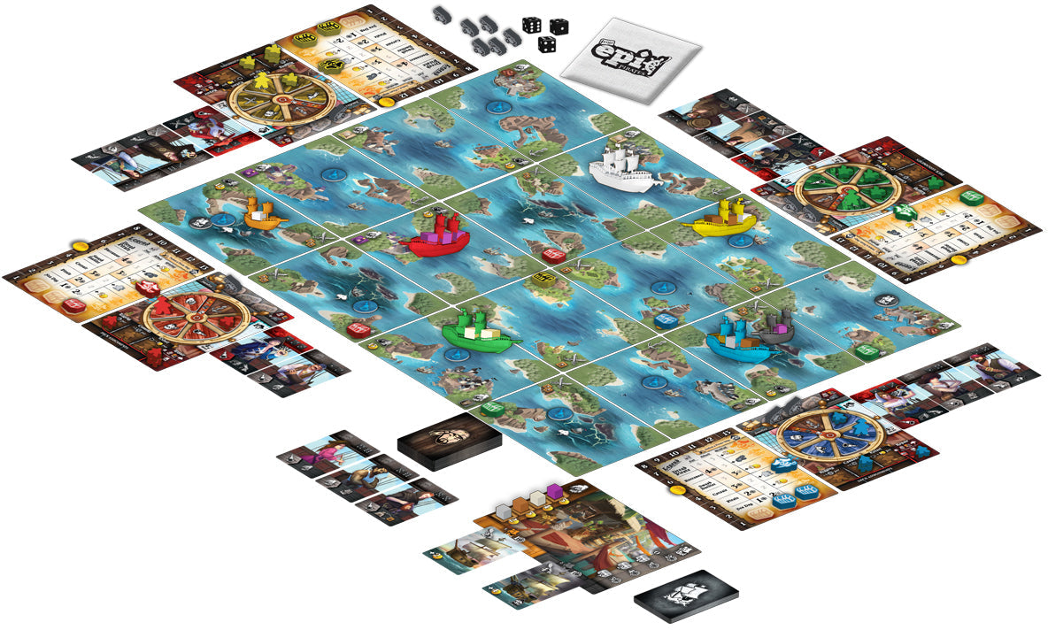 Tiny Epic Pirates Deluxe