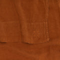 Simple Linen Flat Sheet - Terracotta