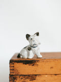 ONE EYED SMALL TERRIER FIGURINE