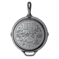American Road Trip: 12 Inch Seasoned Cast Iron Skillet, Texas