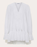 Thistle Tiered Cotton-Poplin Mini Dress