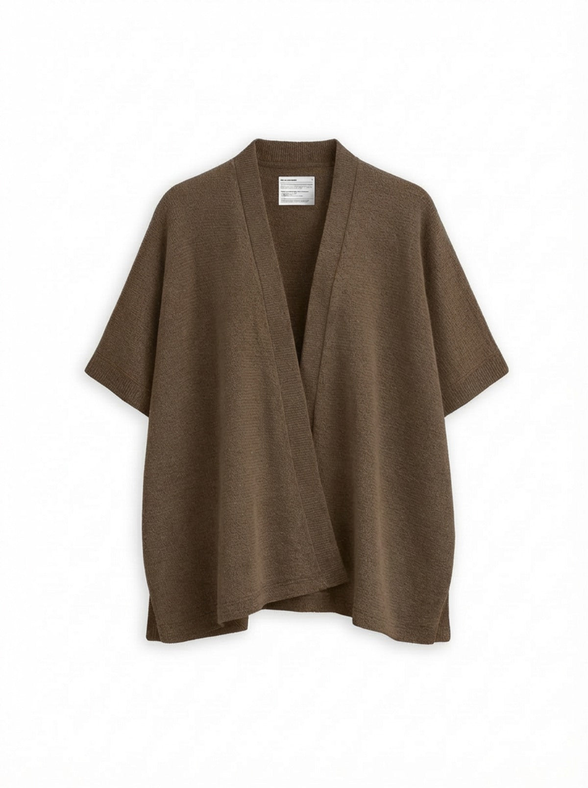 Women's Travel Merino Poncho Wrap - Camel