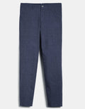 Char Blue Nailshead Five Pocket