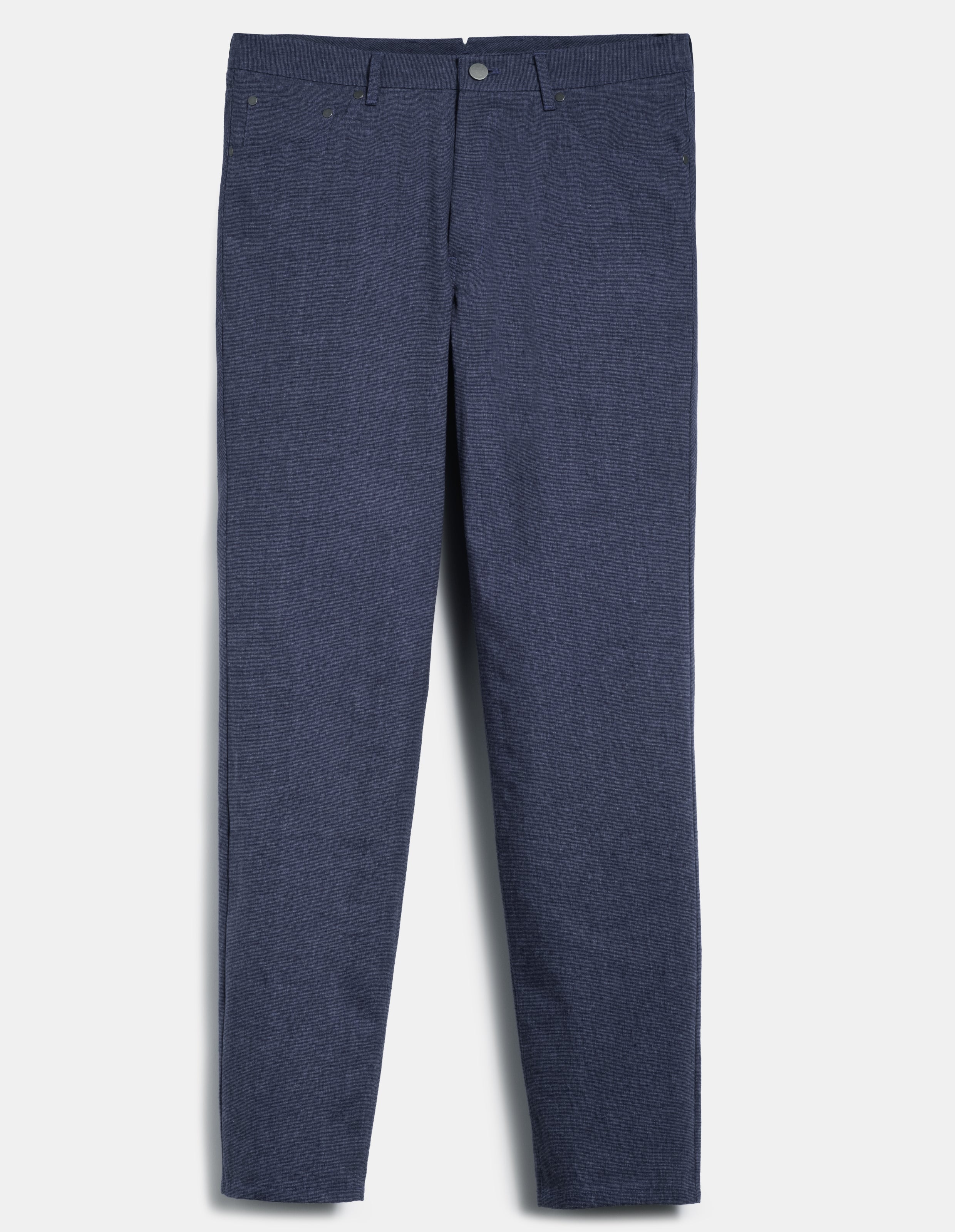 Char Blue Nailshead Five Pocket