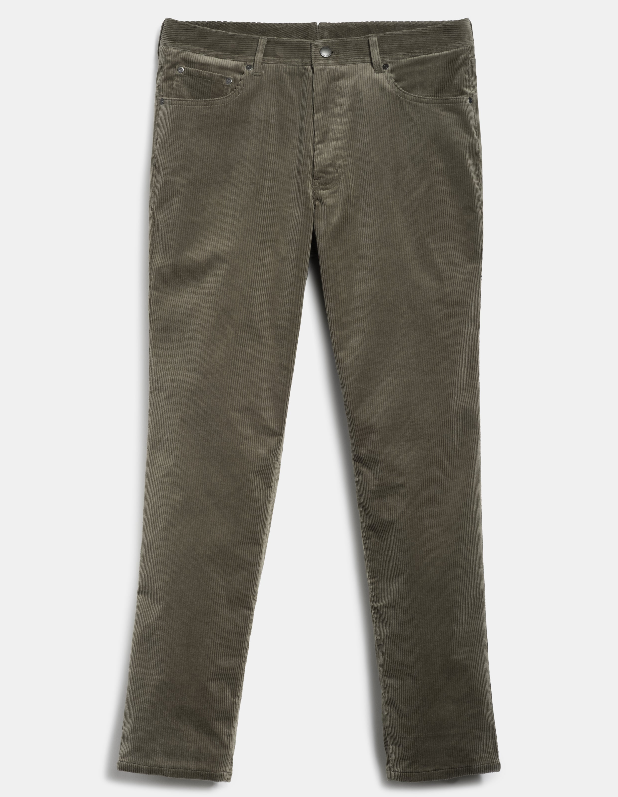 Stretch Corduroy Five Pocket - Classic Ribbed Olive