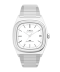 Timex® Automatic 1983 E Line Reissue 34mm Stainless Steel Expansion Band Watch