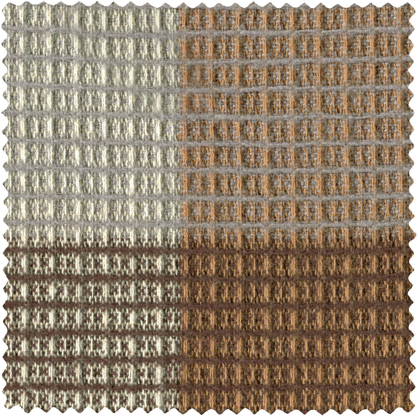 Tan Waffle Check