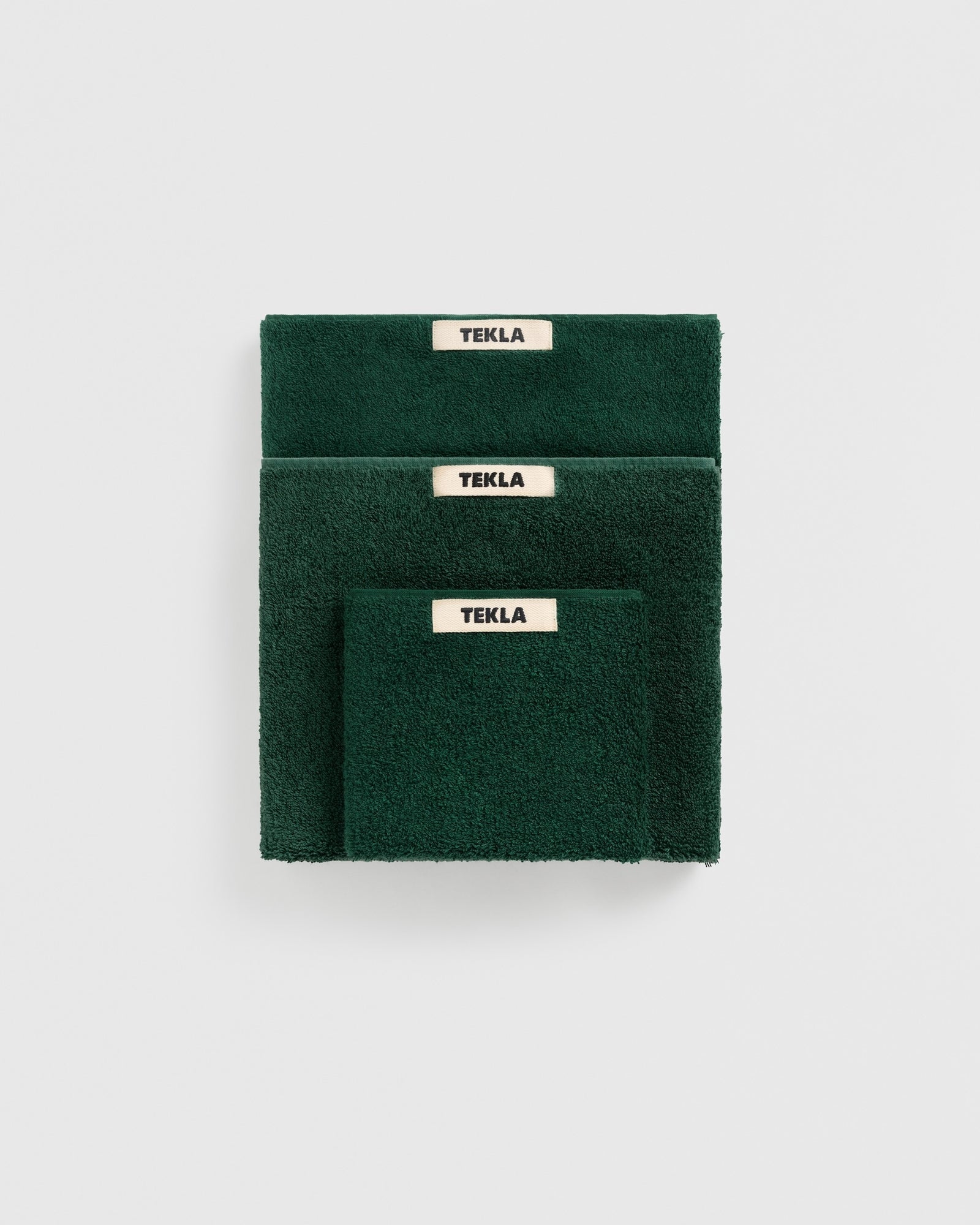 Towel Bundle in Forest Green