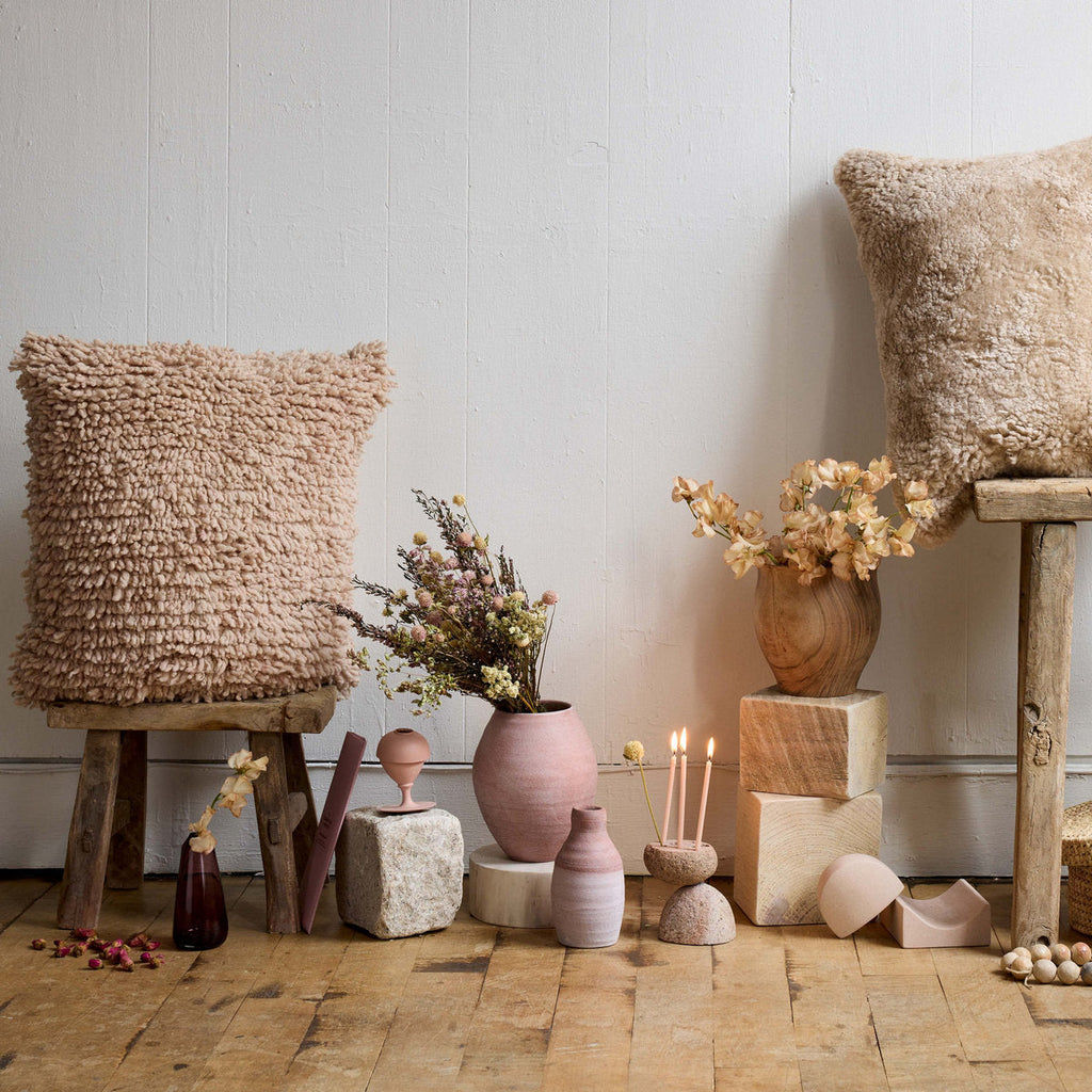 Pink Terra Cotta Vase