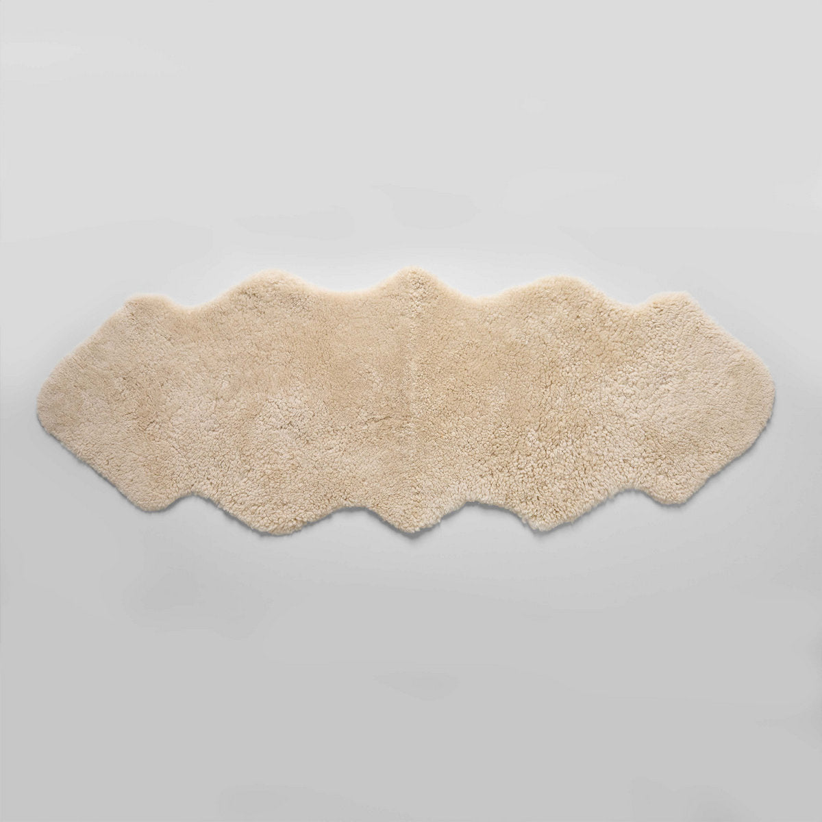Curly Shearling Sheepskin Double Pelt