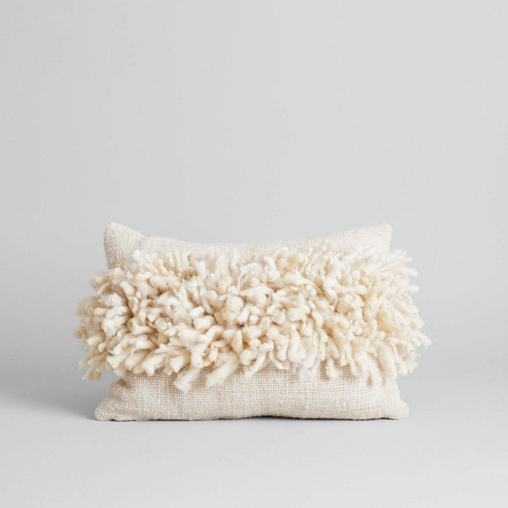 Wild Shag Pillow, 17 x 19