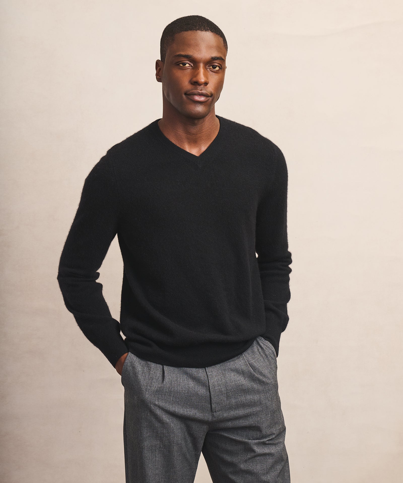 The Original Cashmere V-Neck Sweater Men's