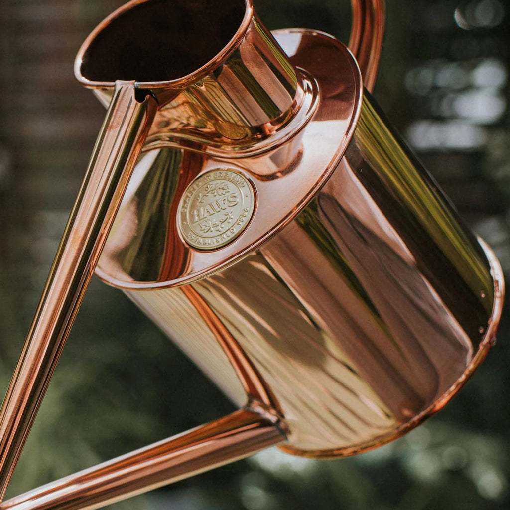 The Rowley Ripple Copper - 2 Pint Metal Watering Can