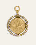 Three Graces Tatum Gold and Pavé Charm