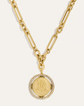 Alex Link Chain Medallion Charm Necklace Bundle