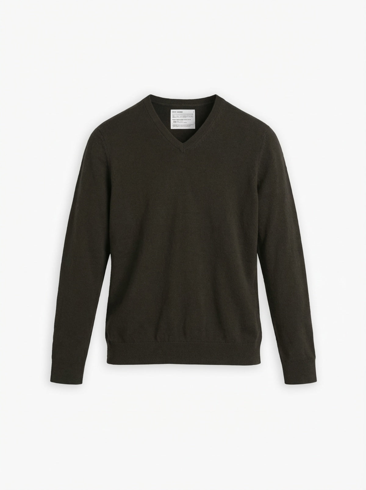 Men's Travel Merino V-Neck Sweater - Black