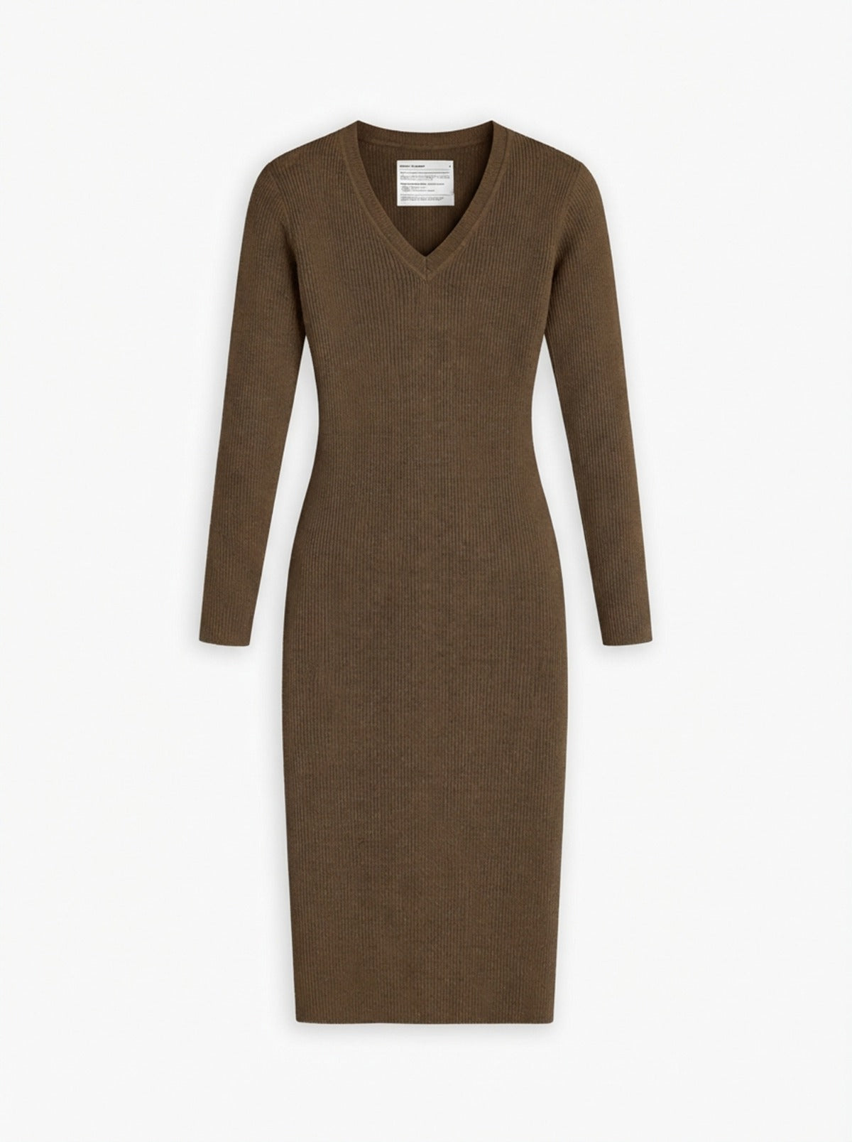Women's Travel Merino Long Sleeve Dress - Camel