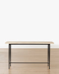 Travertine Console