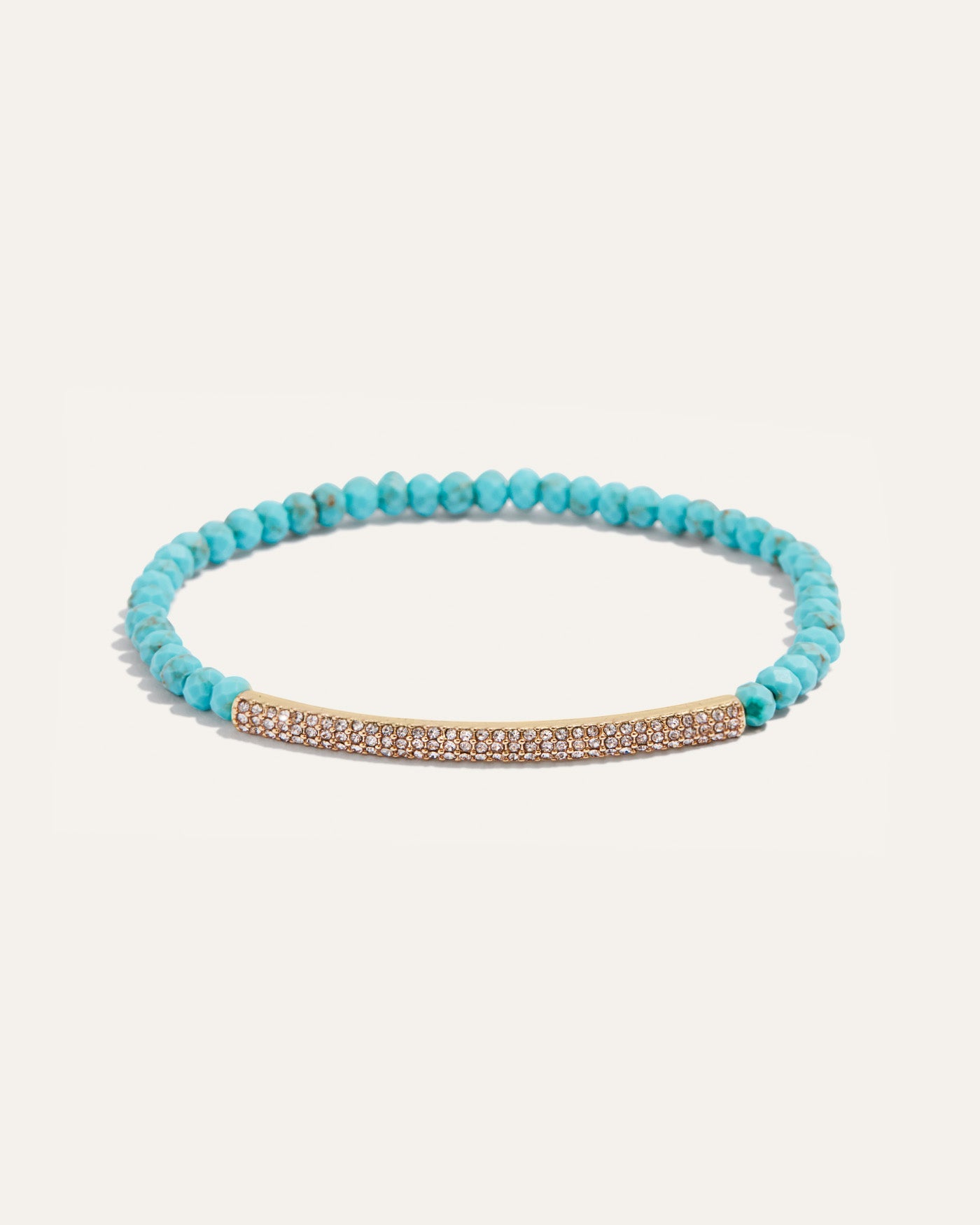Tribute Beaded Stretch Bracelet | Turquoise Gemstone Beads