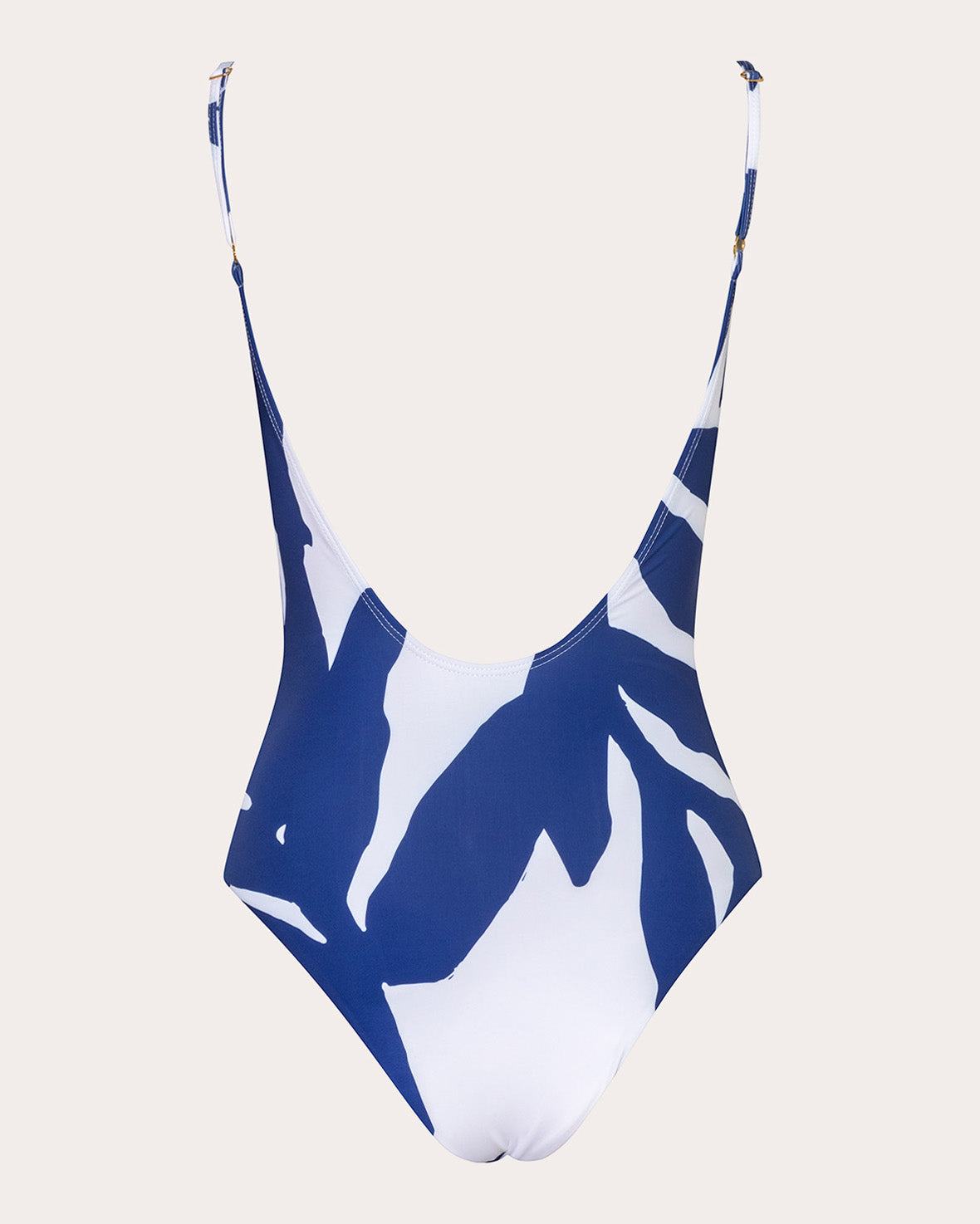 Tulum Palms Scoop-Back One-Piece