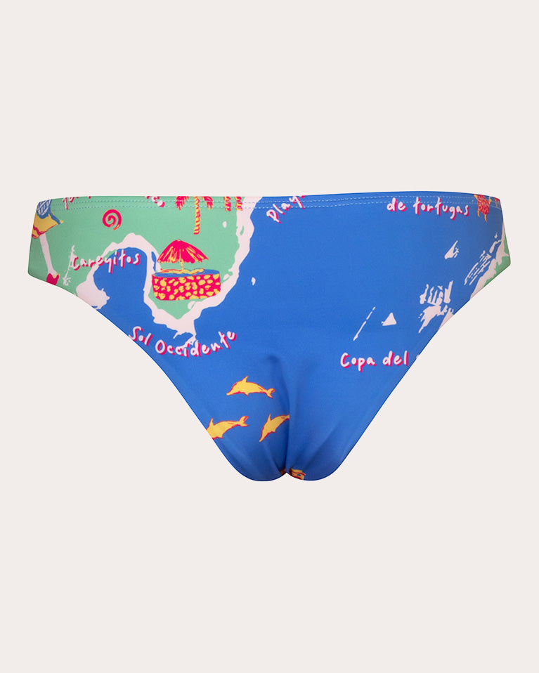 Tunas Careyes Printed Low-Rise Bikini Brief
