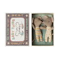 Maileg Twin Baby Mice in Matchbox Soft Toy