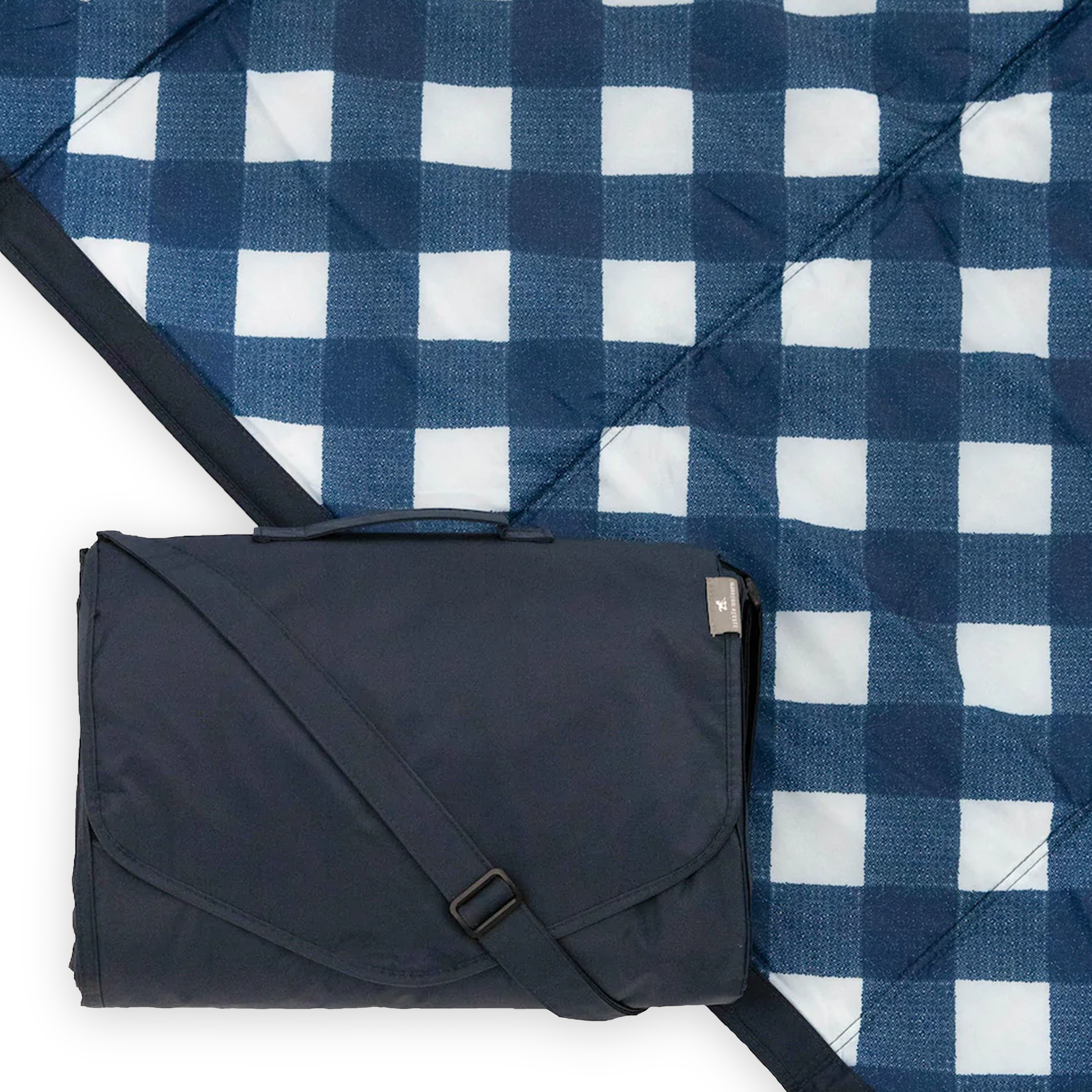 Outdoor Blanket - Navy Plaid
