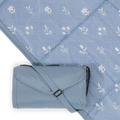 Outdoor Blanket - Blue Floral Patch