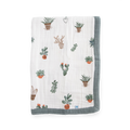 Cotton Muslin Baby Quilt - Prickle Pots
