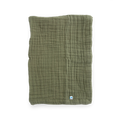 Cotton Muslin Baby Quilt - Fern